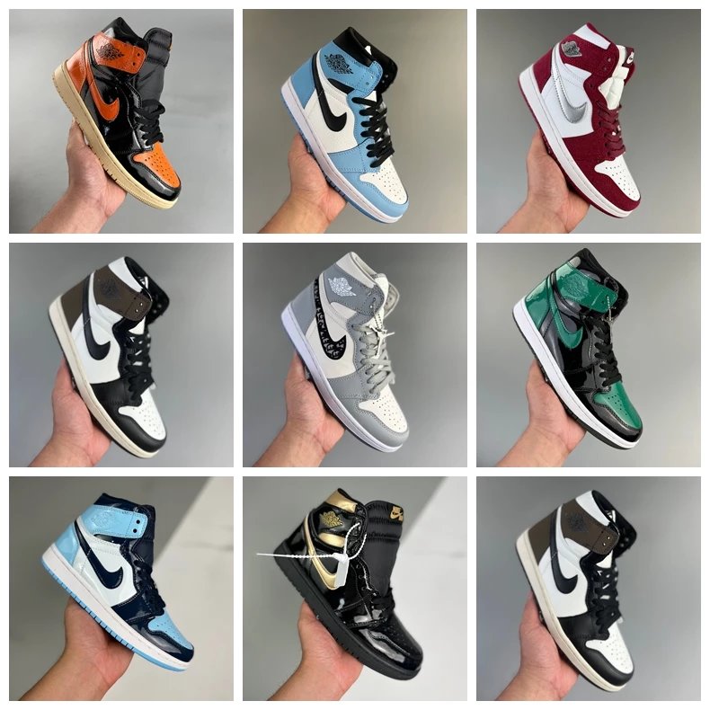 Classic AJ1 High-Top Basketball Shoes 555088