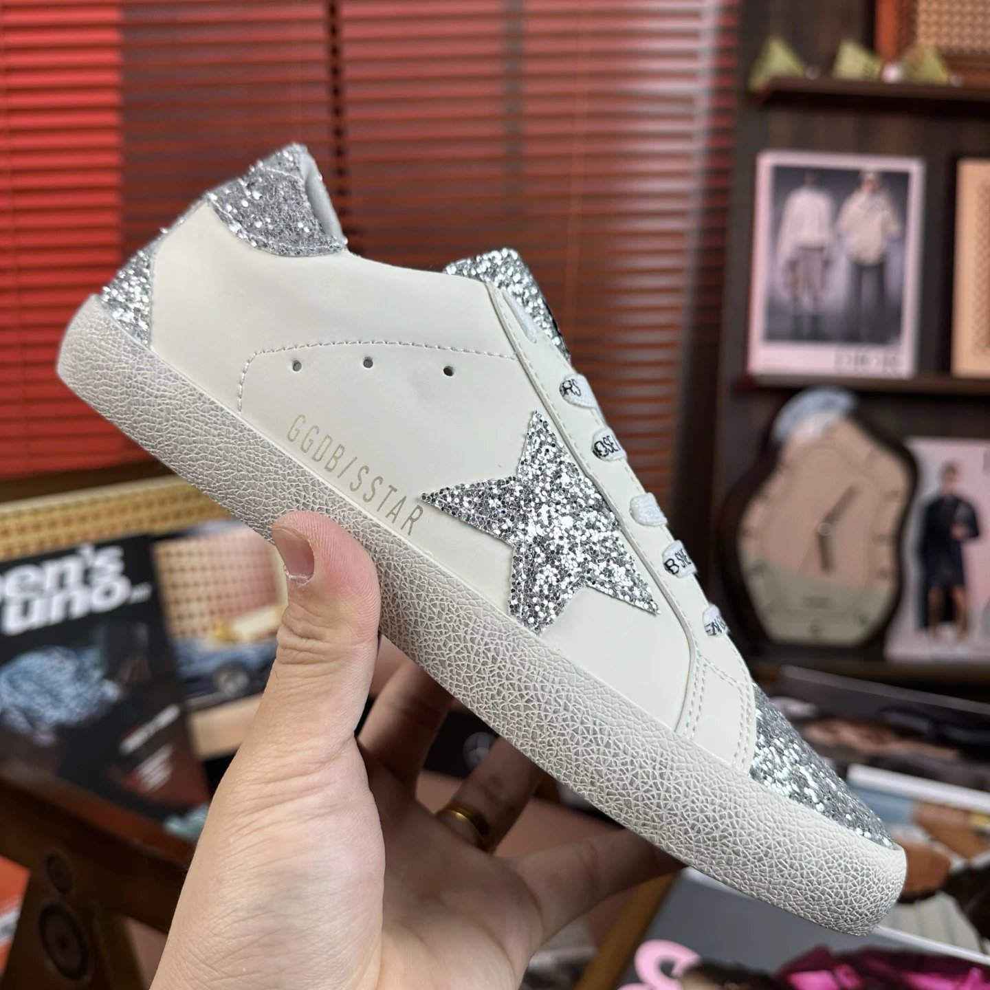 Golden Goose Sneakers Super-Star low-top star — *002