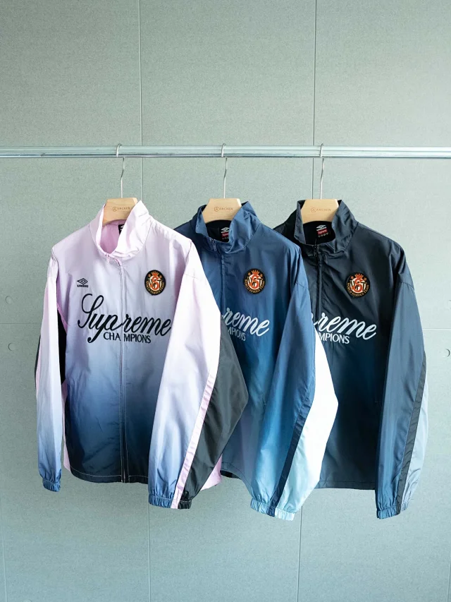 Umbro Jackets Supreme Champions gradient color-block zip track jacket product detail image 2