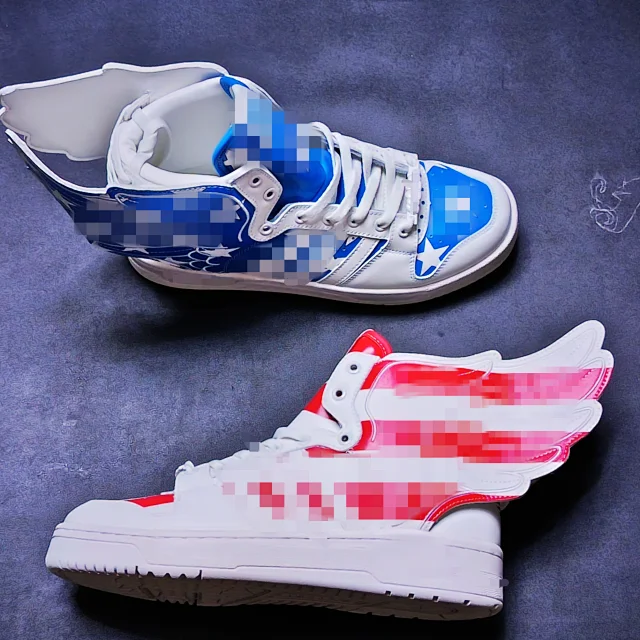 Unbranded Sneakers Winged high-top and low-top product detail image 8