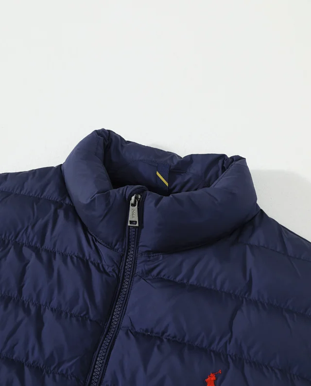 Ralph Lauren Vests Quilted puffer vest with embroidered pony logo product detail image 14