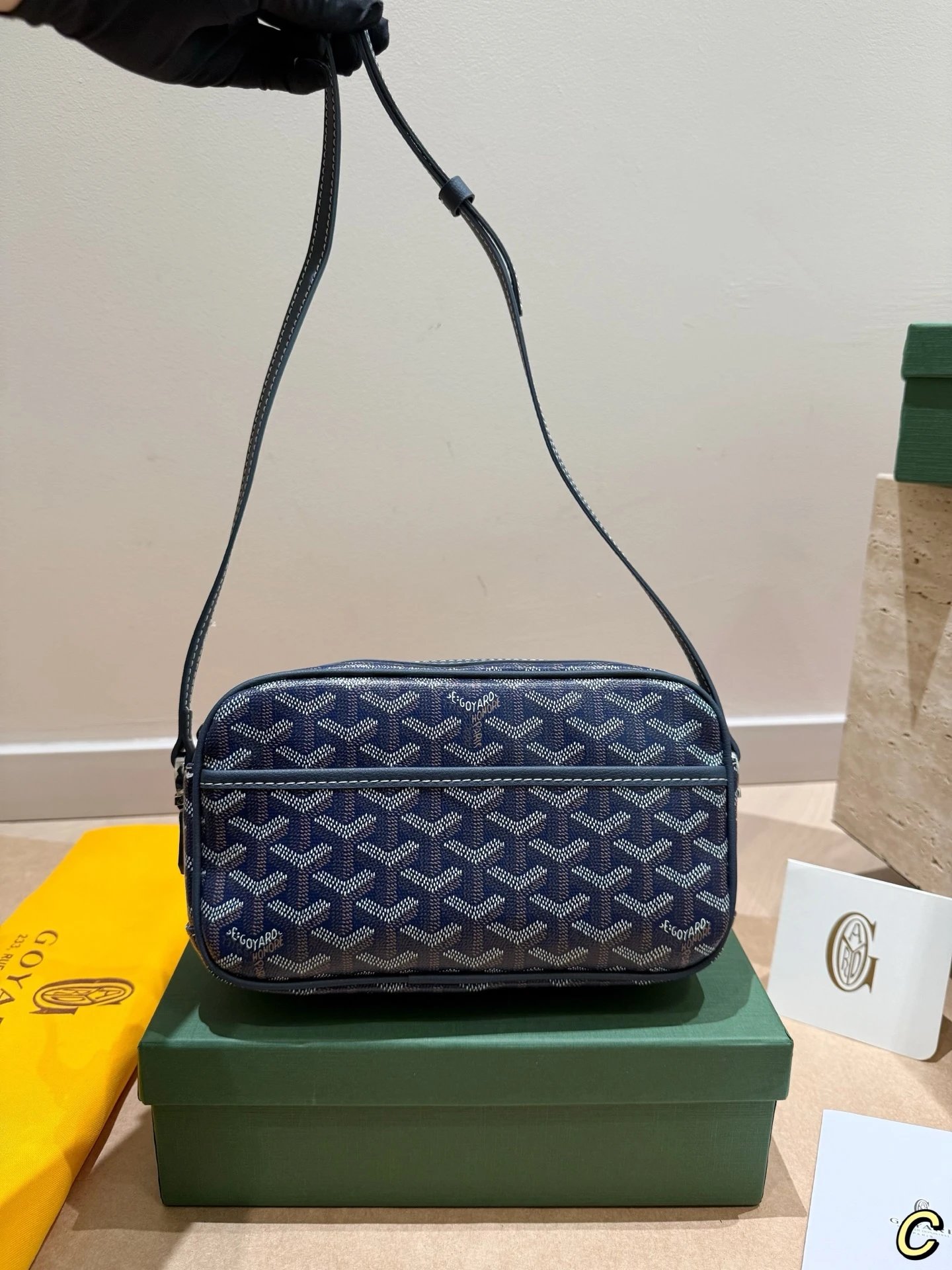 Goyard Crossbody Bags Monogram Zip Camera Bag — *003