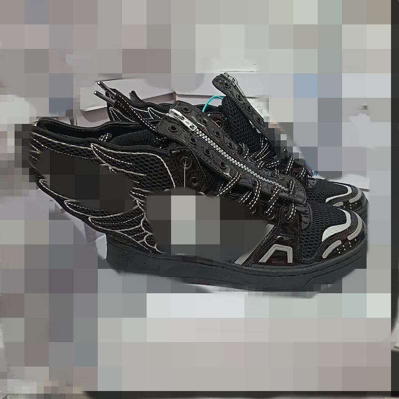 Unbranded Sneakers Winged high-top and low-top — *014-Mesh black