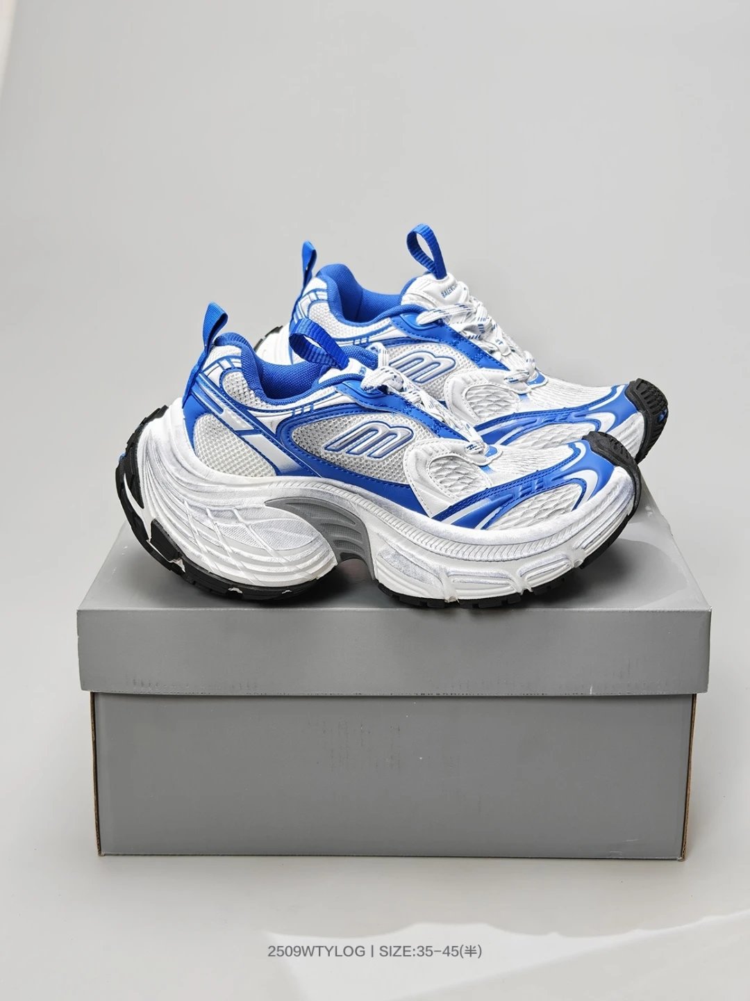 Balenciaga Sneakers 10XL lace-up platform — 5