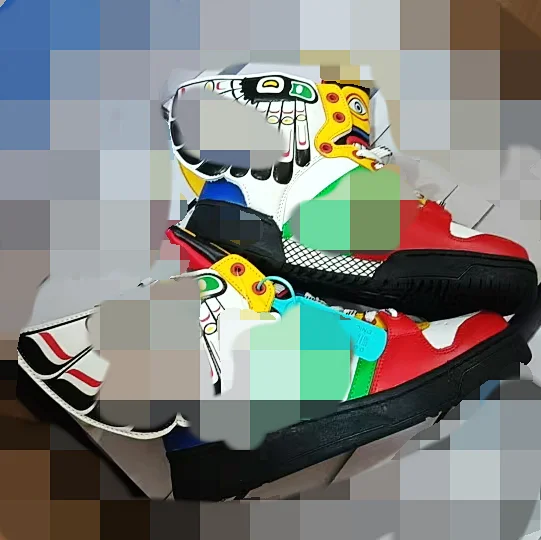 Unbranded Sneakers Winged high-top and low-top product detail image 10