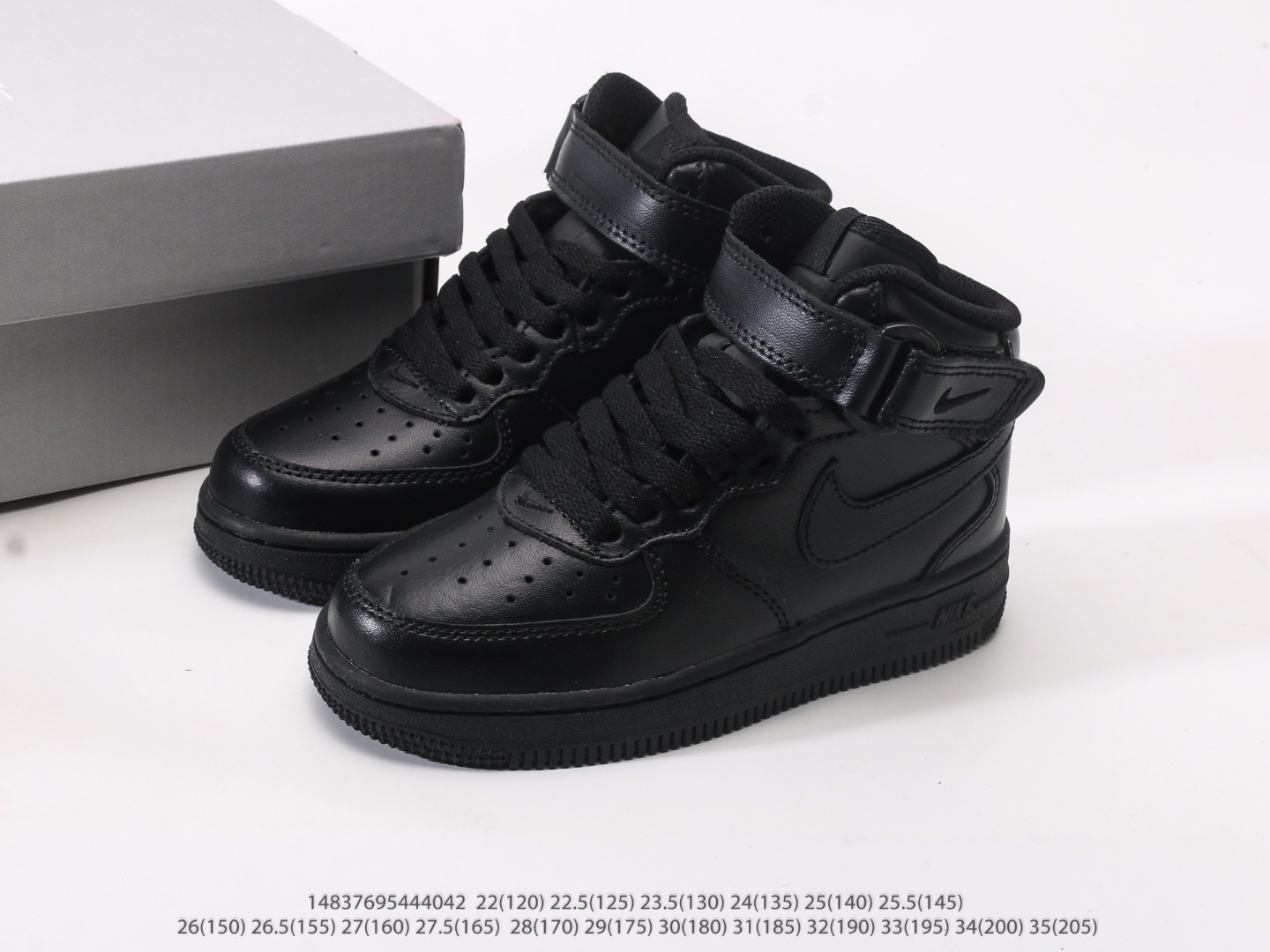 Nike Sneakers Air Force 1 low-top and high-top — Black high-top
