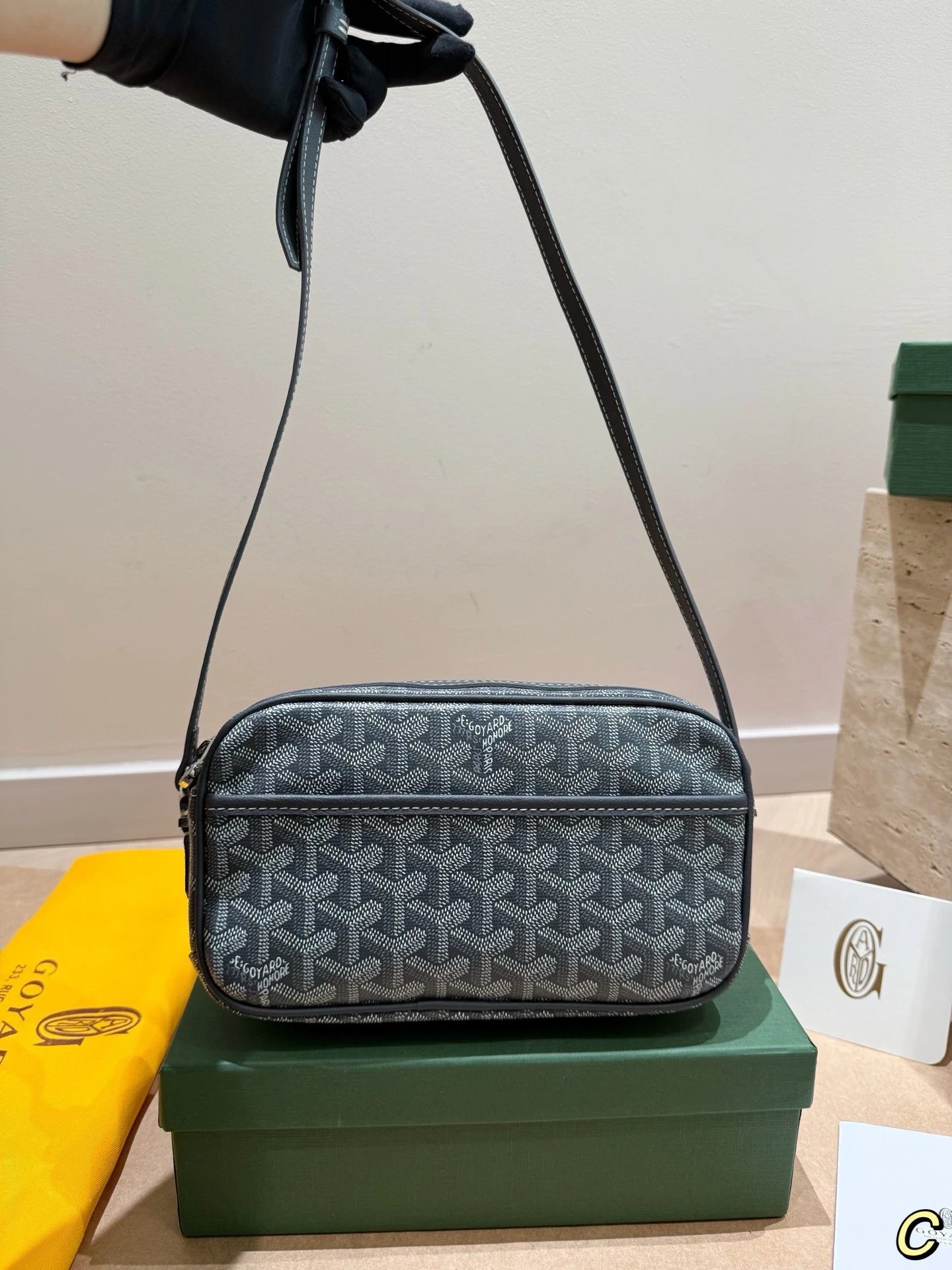 Goyard Crossbody Bags Monogram Zip Camera Bag — *004
