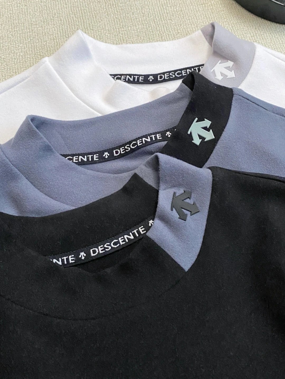 Descente T-Shirts Long-Sleeve Mock-Neck T-Shirt image 6