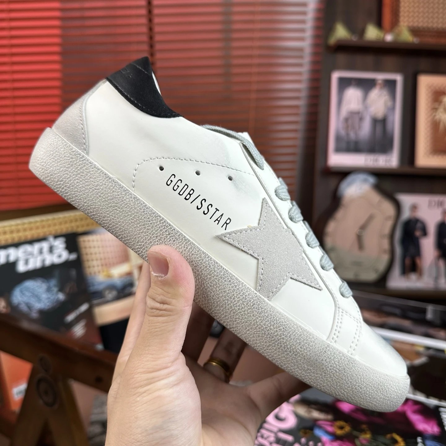 Golden Goose Sneakers Super-Star low-top star — *001
