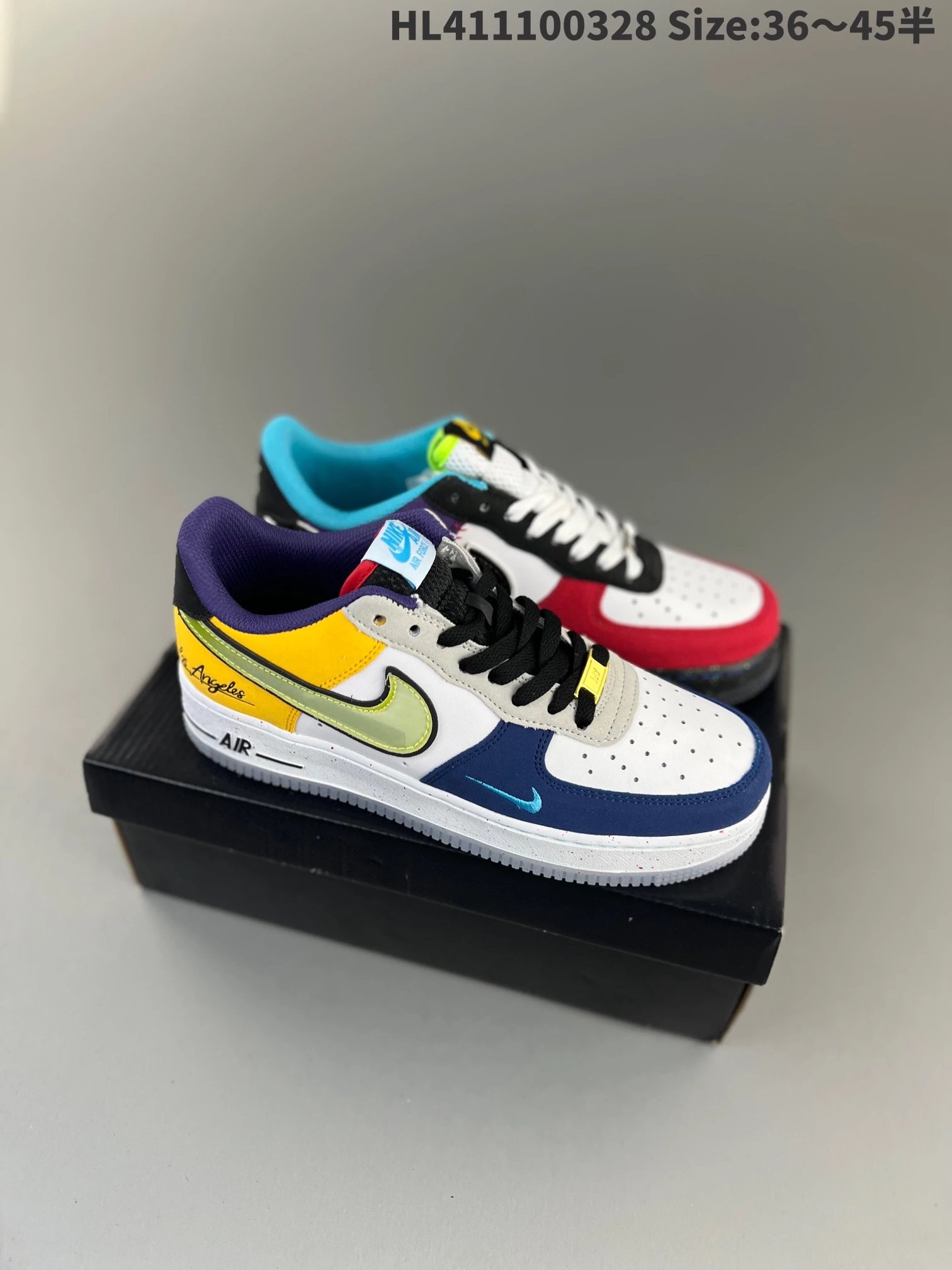 Nike Sneakers Air Force 1 Low city-themed design image 3