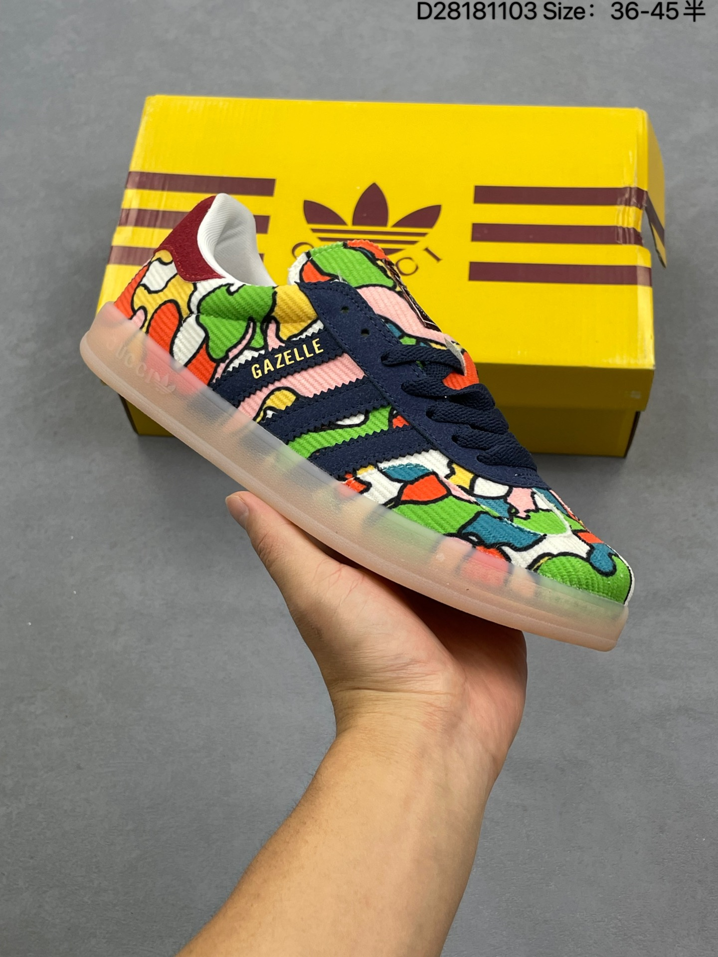 Unbranded Gazelle low-top sneakers — 1