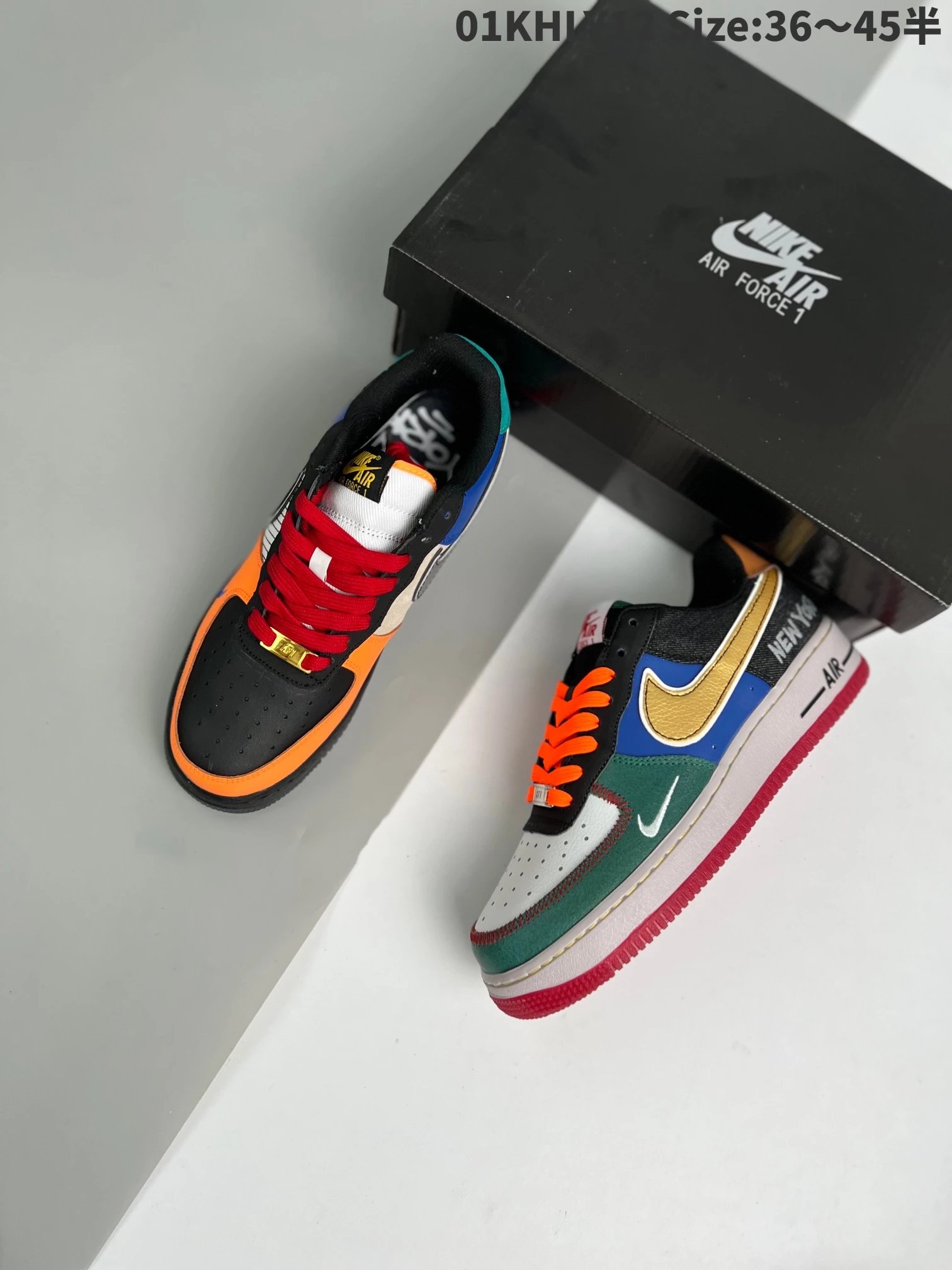 Nike Sneakers Air Force 1 Low city-themed design — New York