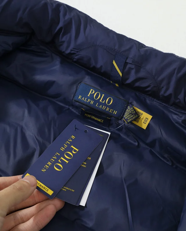 Ralph Lauren Vests Quilted puffer vest with embroidered pony logo product detail image 10