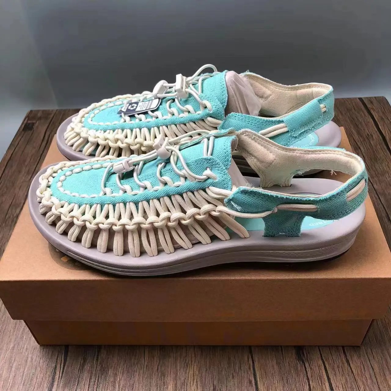 KEEN Sandals UNEEK cord-woven — 4