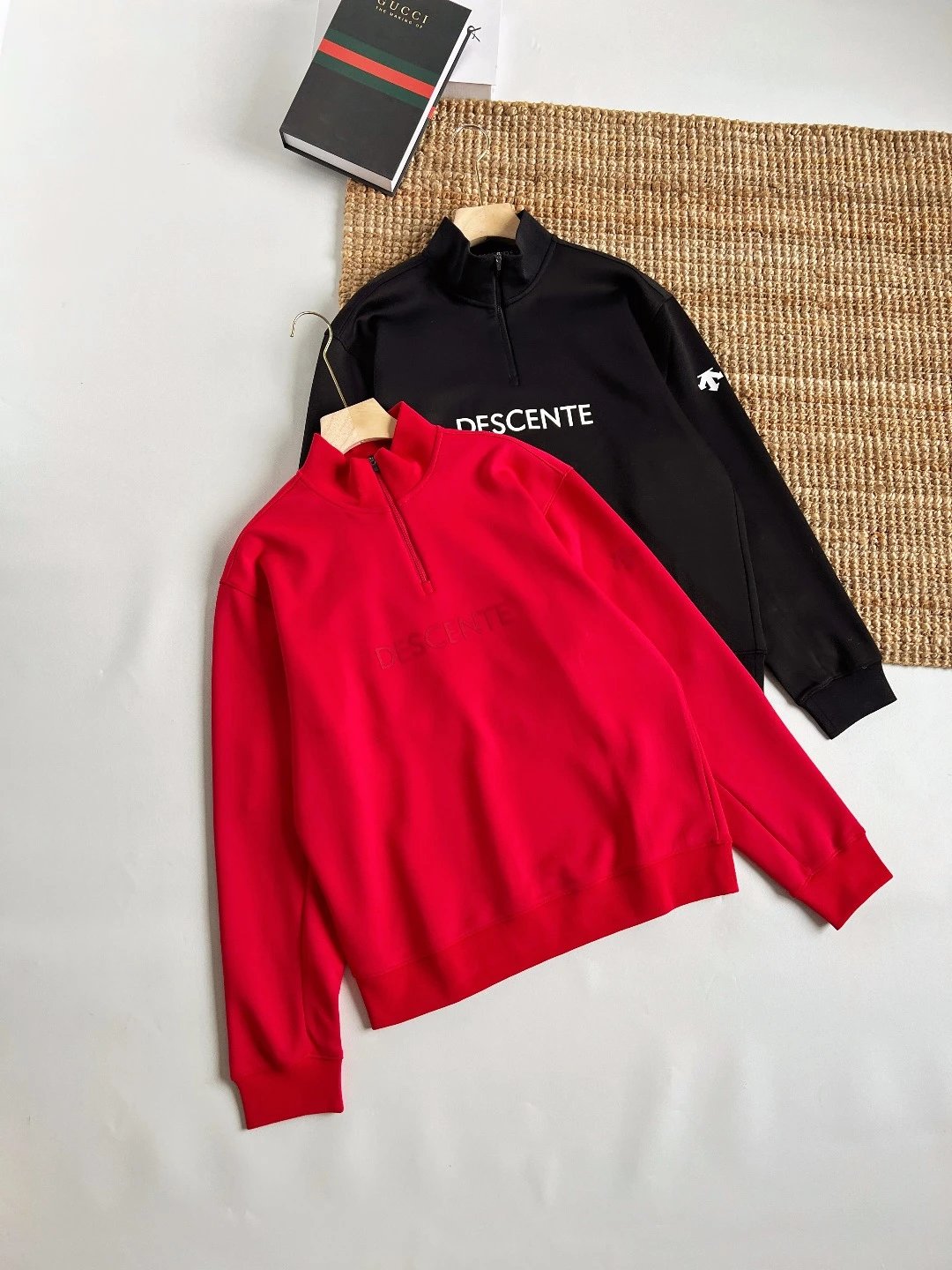 Descente Hoodies & Sweatshirts Quarter-Zip Logo Sweatshirt image 2