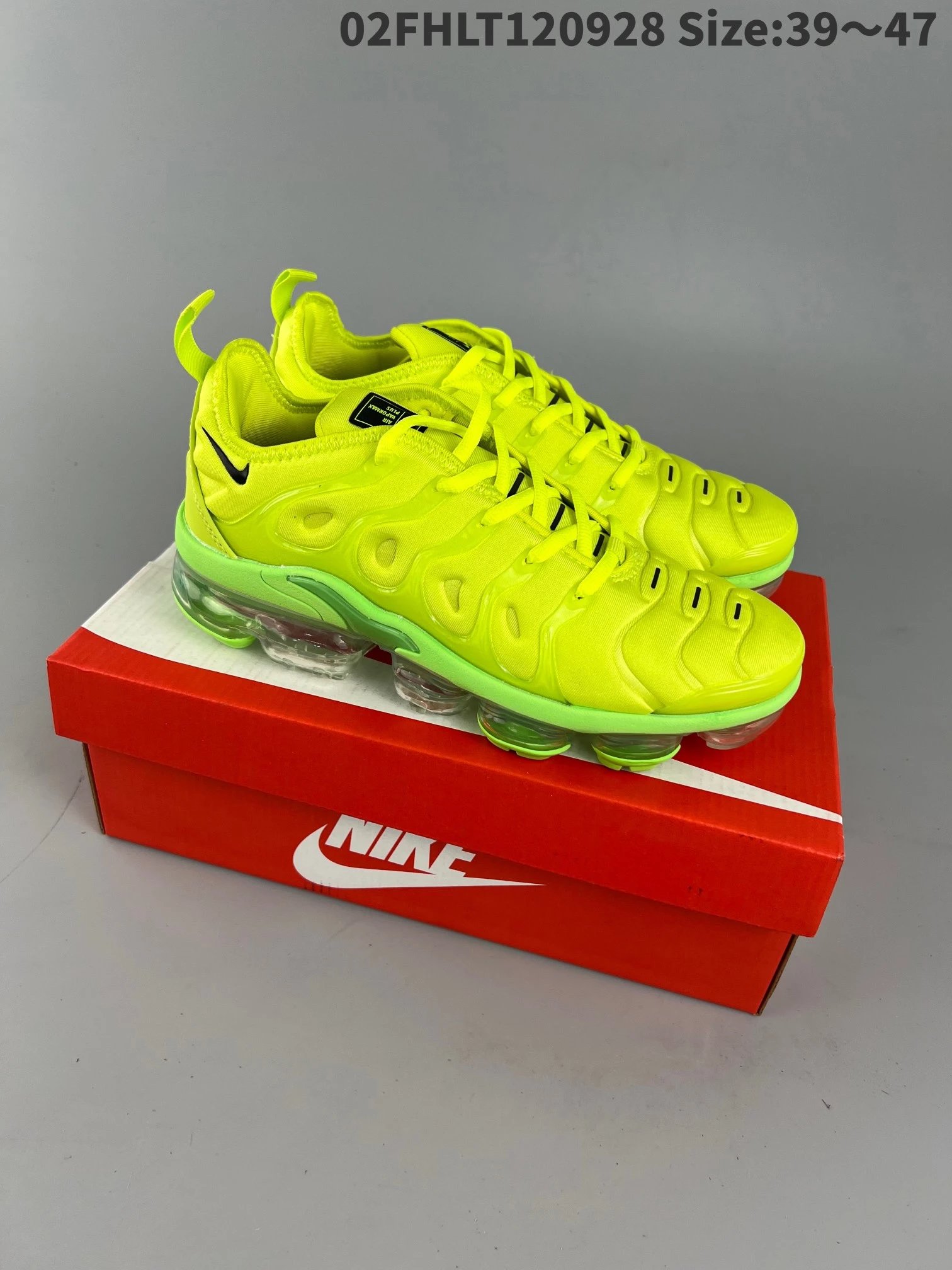 Nike Sneakers Air VaporMax Plus — Neon Green