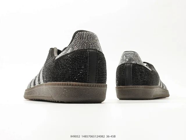 Adidas Rhinestone Three-Stripe Low-Top Sneakers product detail image 9