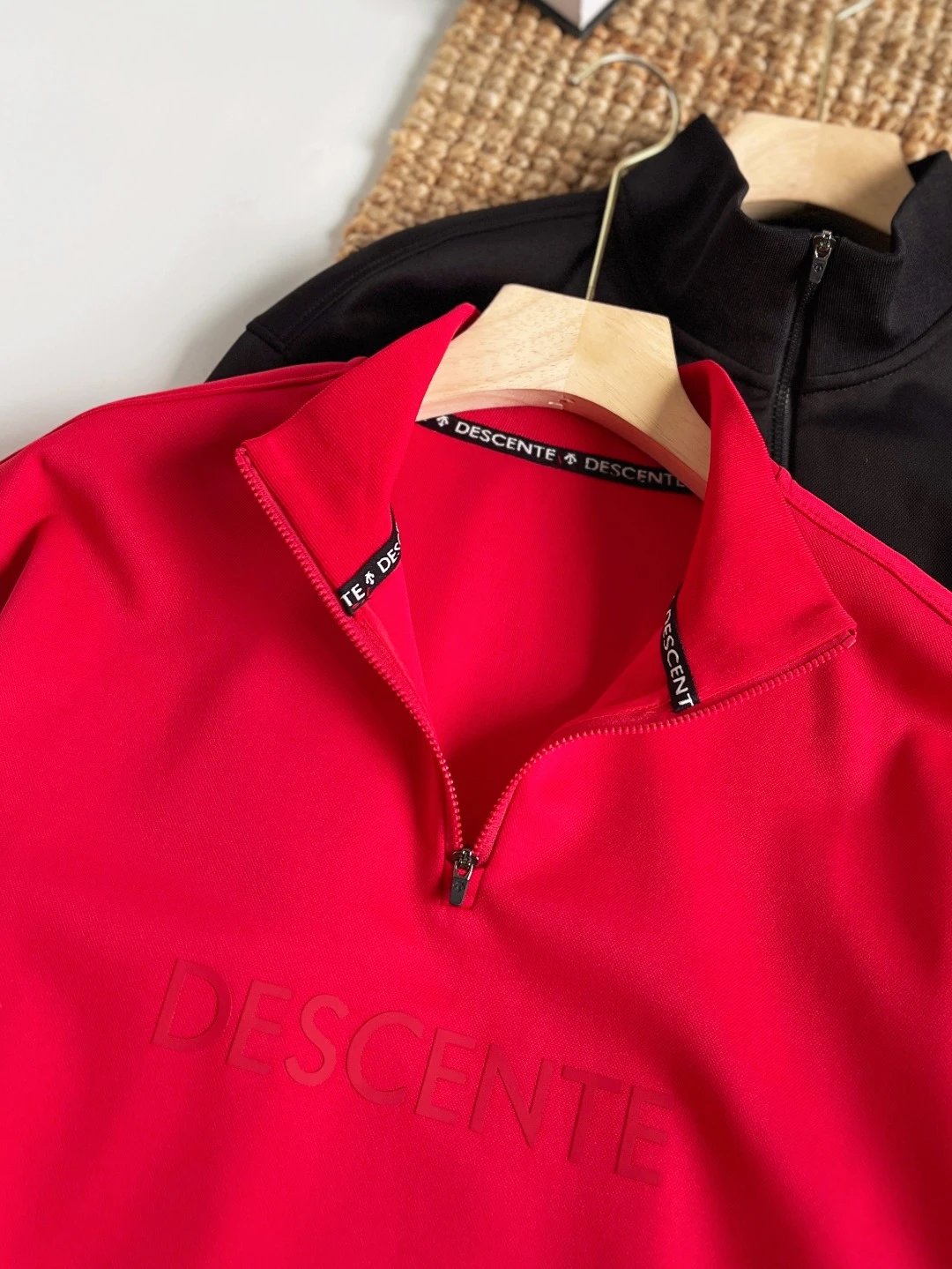 Descente Hoodies & Sweatshirts Quarter-Zip Logo Sweatshirt image 3