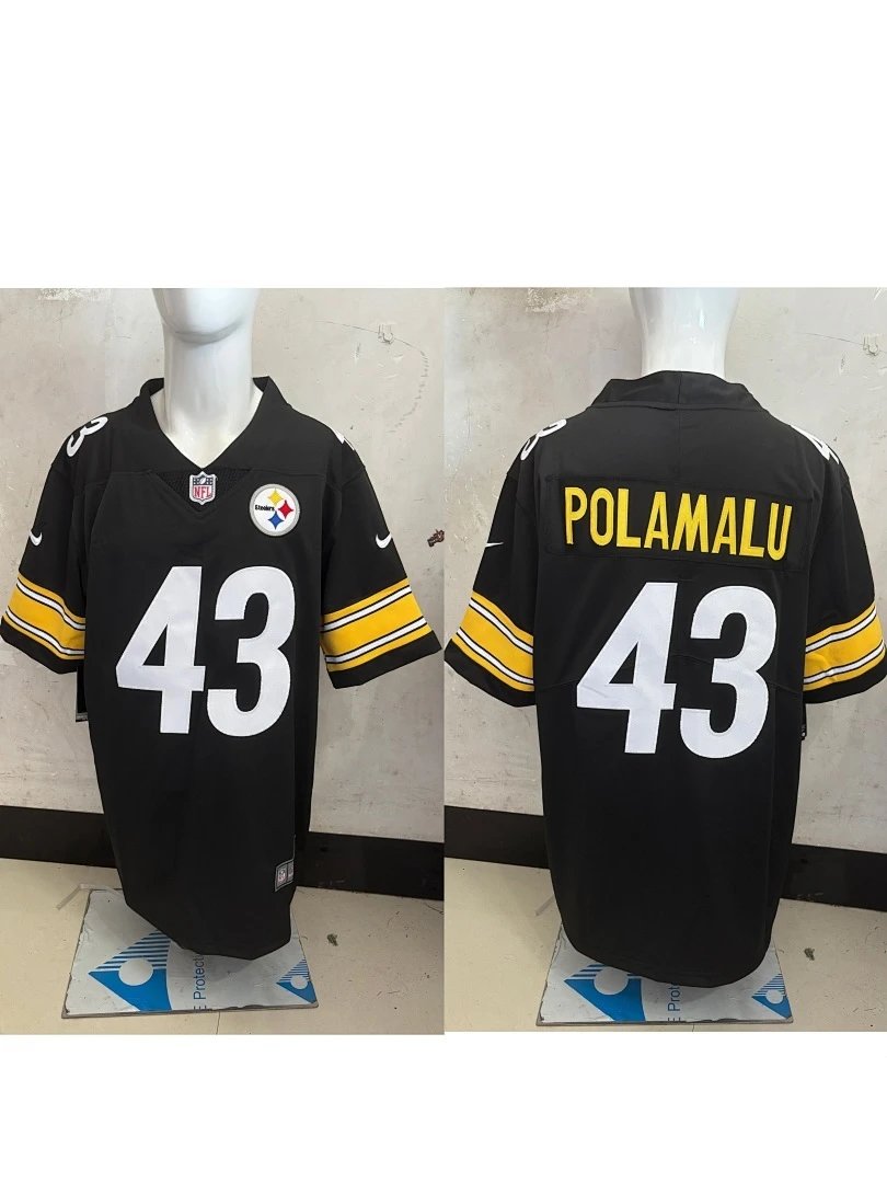 NFL Football Jerseys Pittsburgh Steelers Player Number Jersey — *002