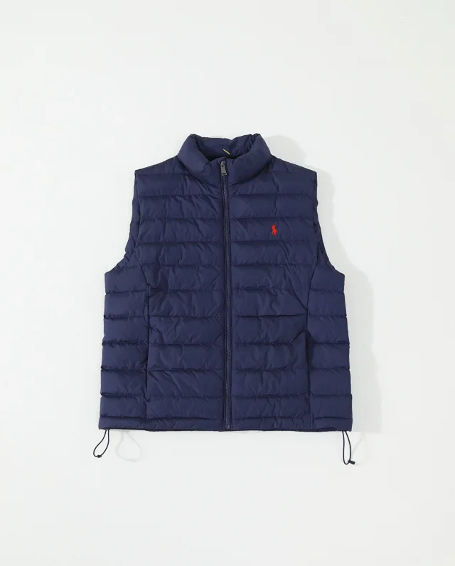 Ralph Lauren Vests Quilted puffer vest with embroidered pony logo product detail image 2