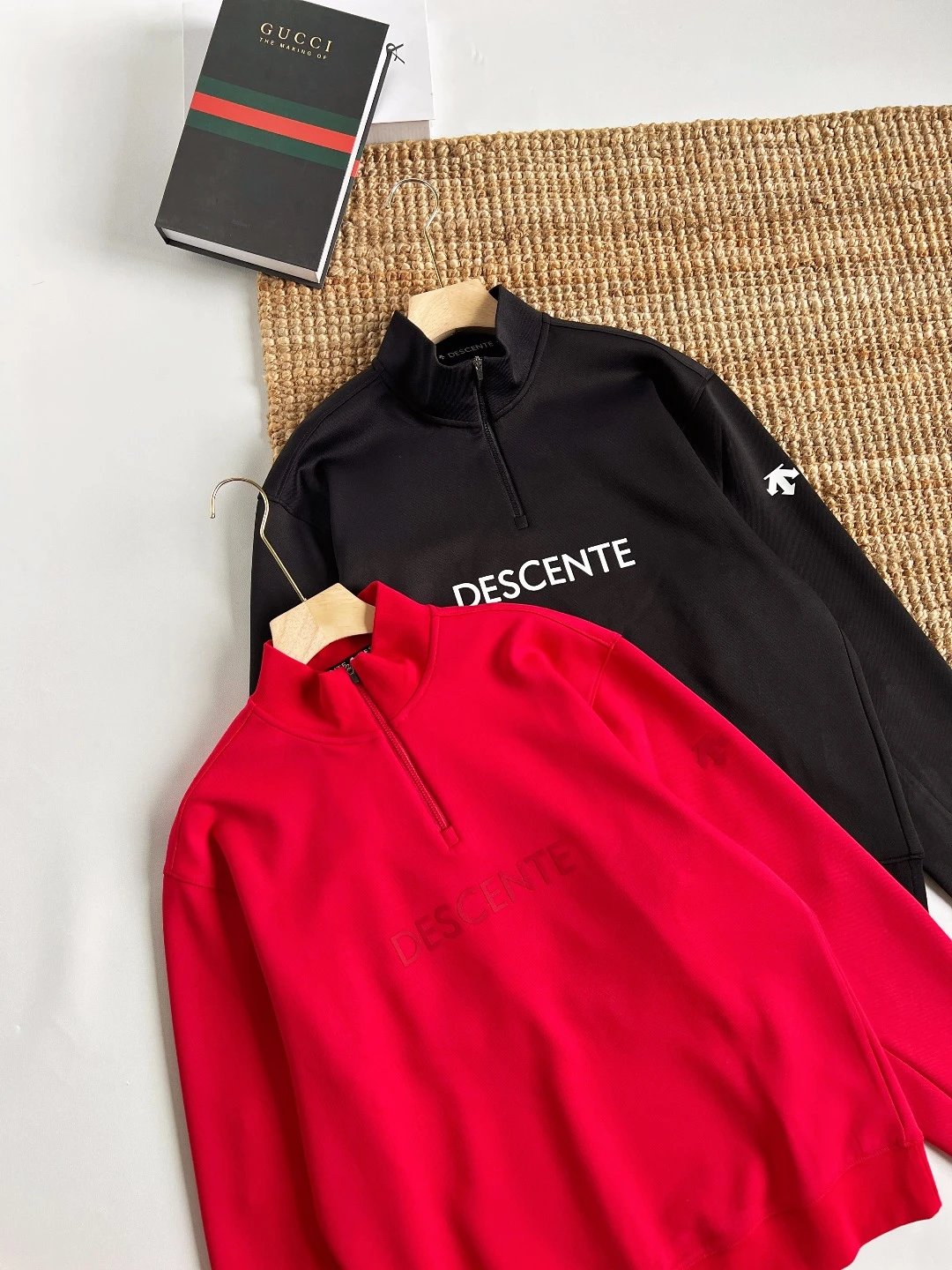 Descente Hoodies & Sweatshirts Quarter-Zip Logo Sweatshirt image 5