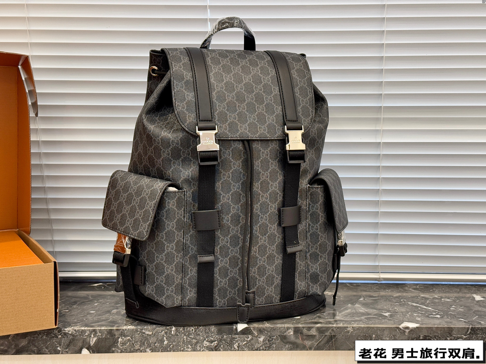 Gucci Backpacks GG Monogram Backpack — *016