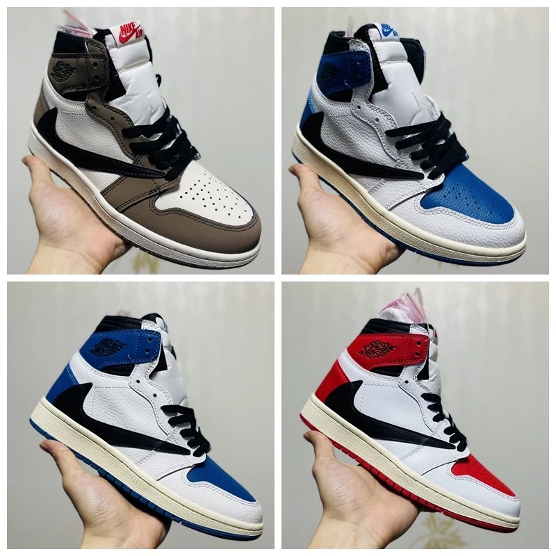 Travis Scott AJ1 Reverse Mocha High Top