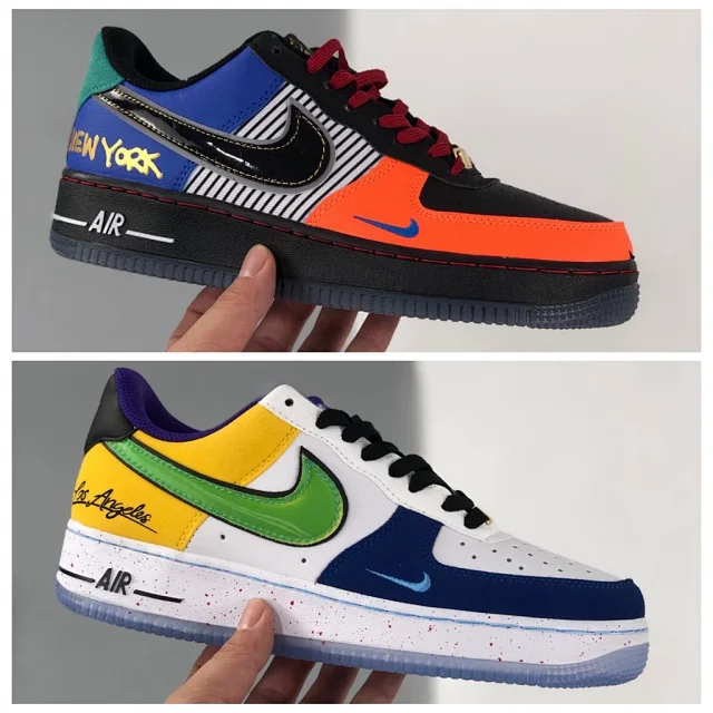 Nike Sneakers Air Force 1 Low city-themed design product detail image 1