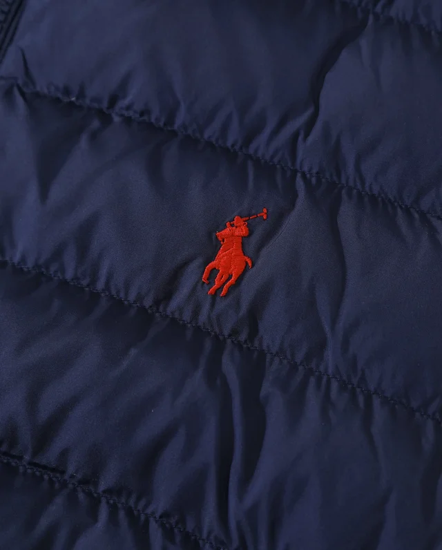 Ralph Lauren Vests Quilted puffer vest with embroidered pony logo product detail image 13