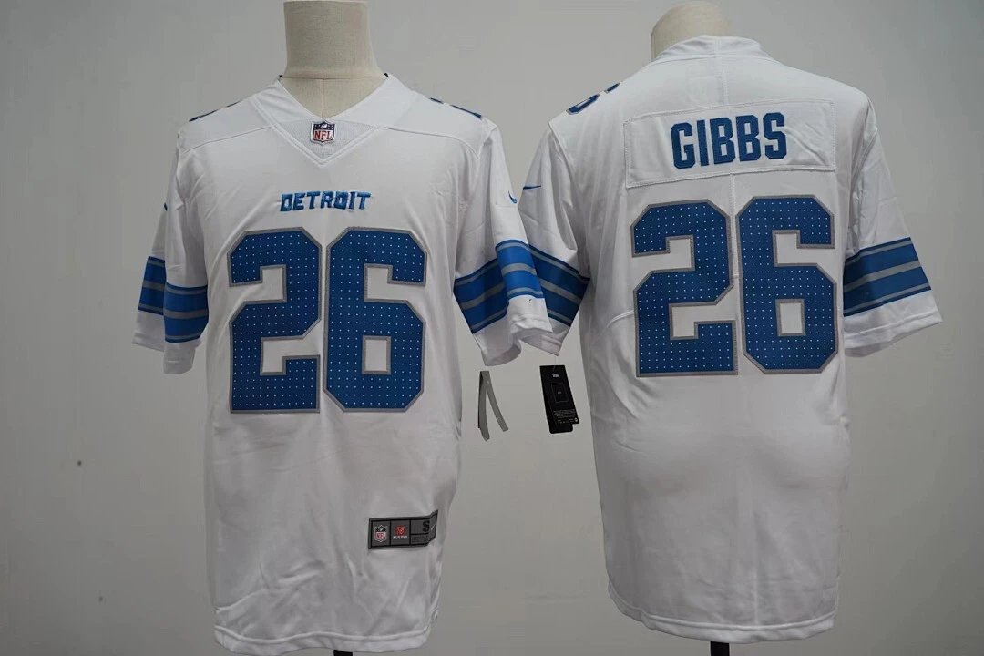 NFL Football Jerseys Detroit Lions Gibbs #0 — *031