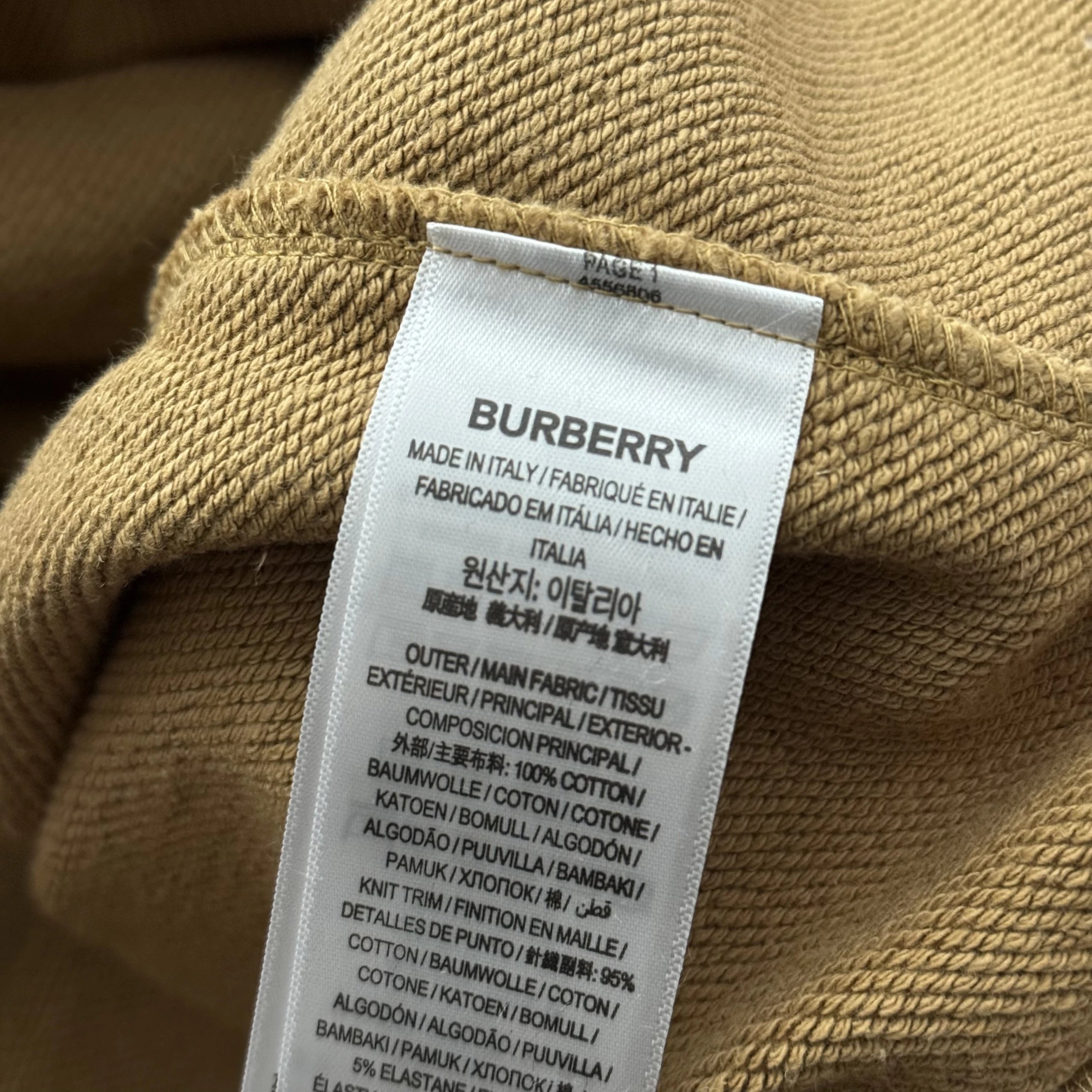 Burberry Hoodies & Sweatshirts Hooded sweatshirt with check lining and embroidered logo image 6