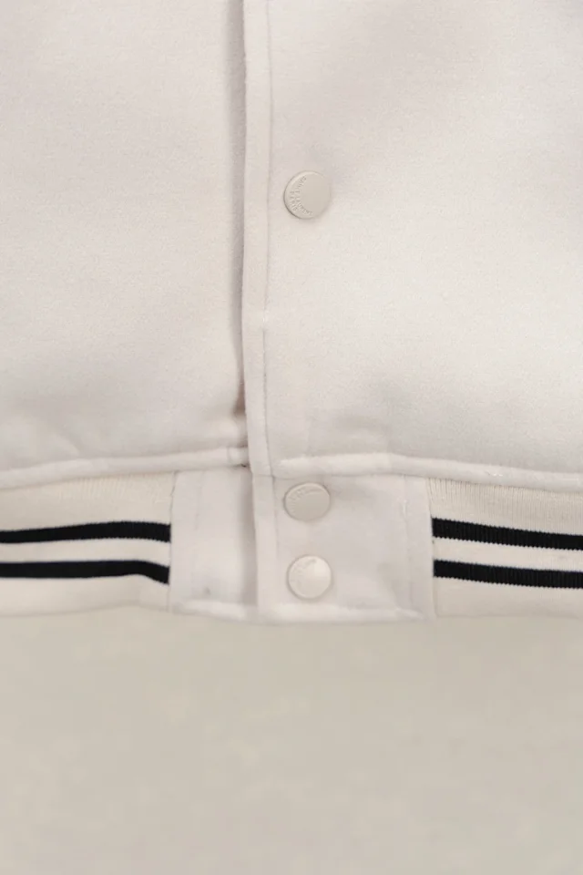 Saint Laurent Jackets Varsity jacket with contrast shoulder panels product detail image 8