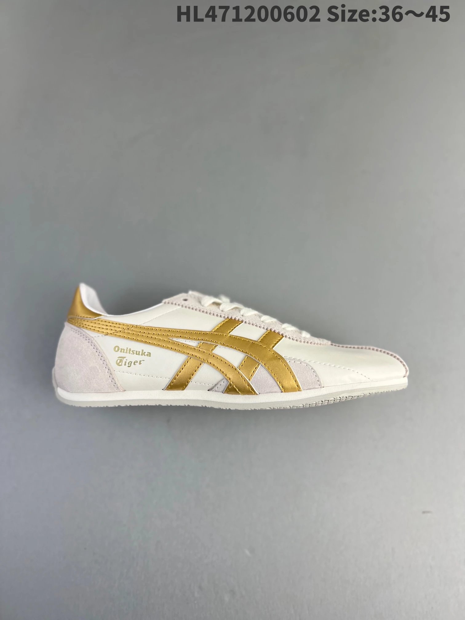 Onitsuka Tiger Sneakers Low-top leather with stripe overlays image 4