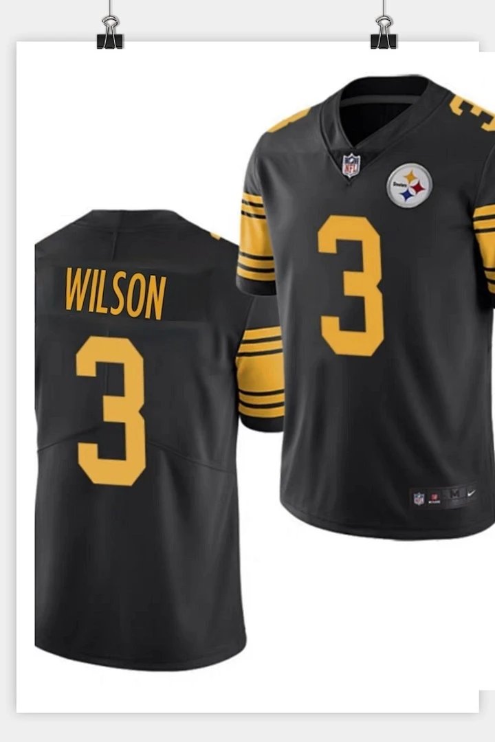 NFL Football Jerseys Pittsburgh Steelers Player Number Jersey — *037