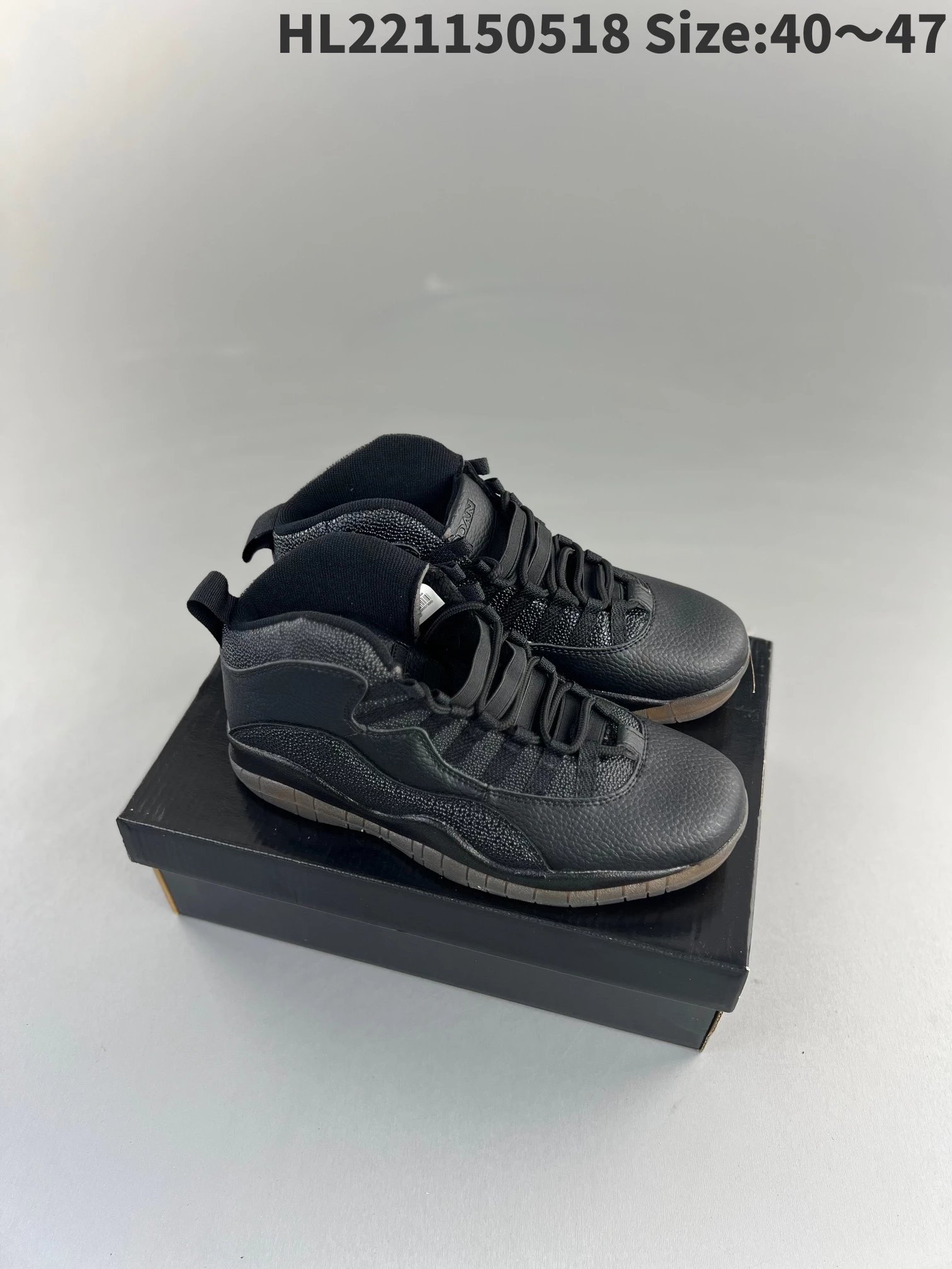 Unbranded Sneakers High-Top Lace-Up Basketball — 11