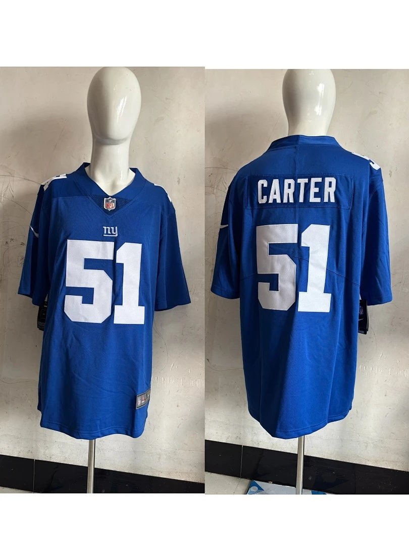 NFL Football Jerseys New York Giants Numbered Jersey — *001