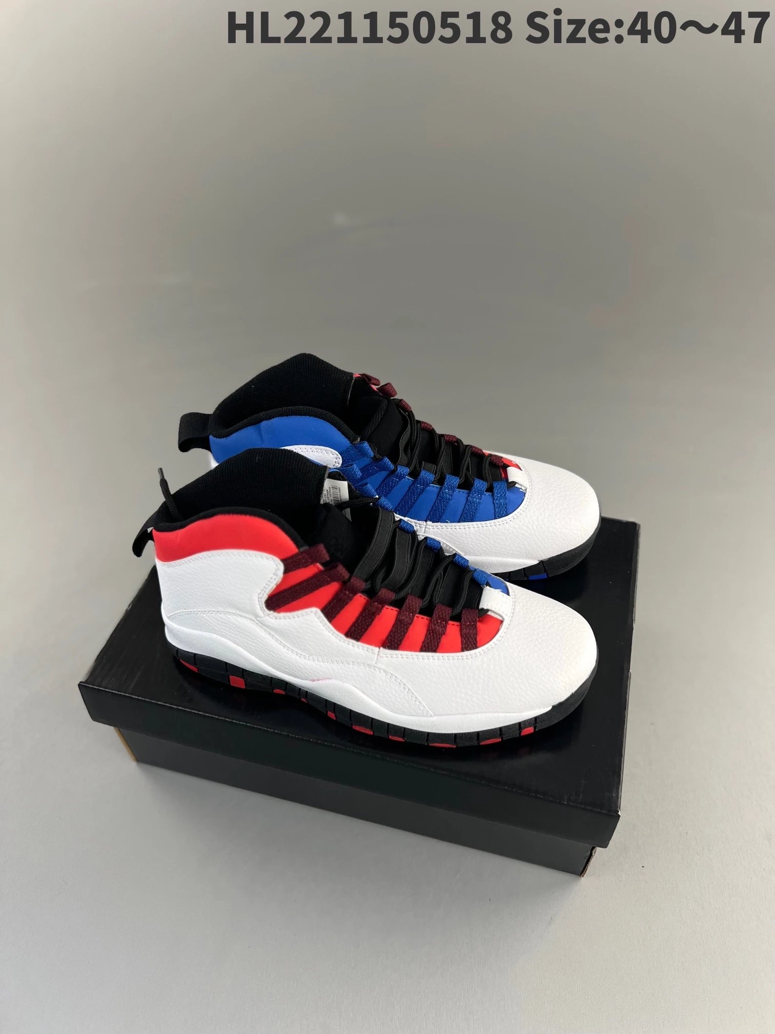 Unbranded Sneakers High-Top Lace-Up Basketball — 6