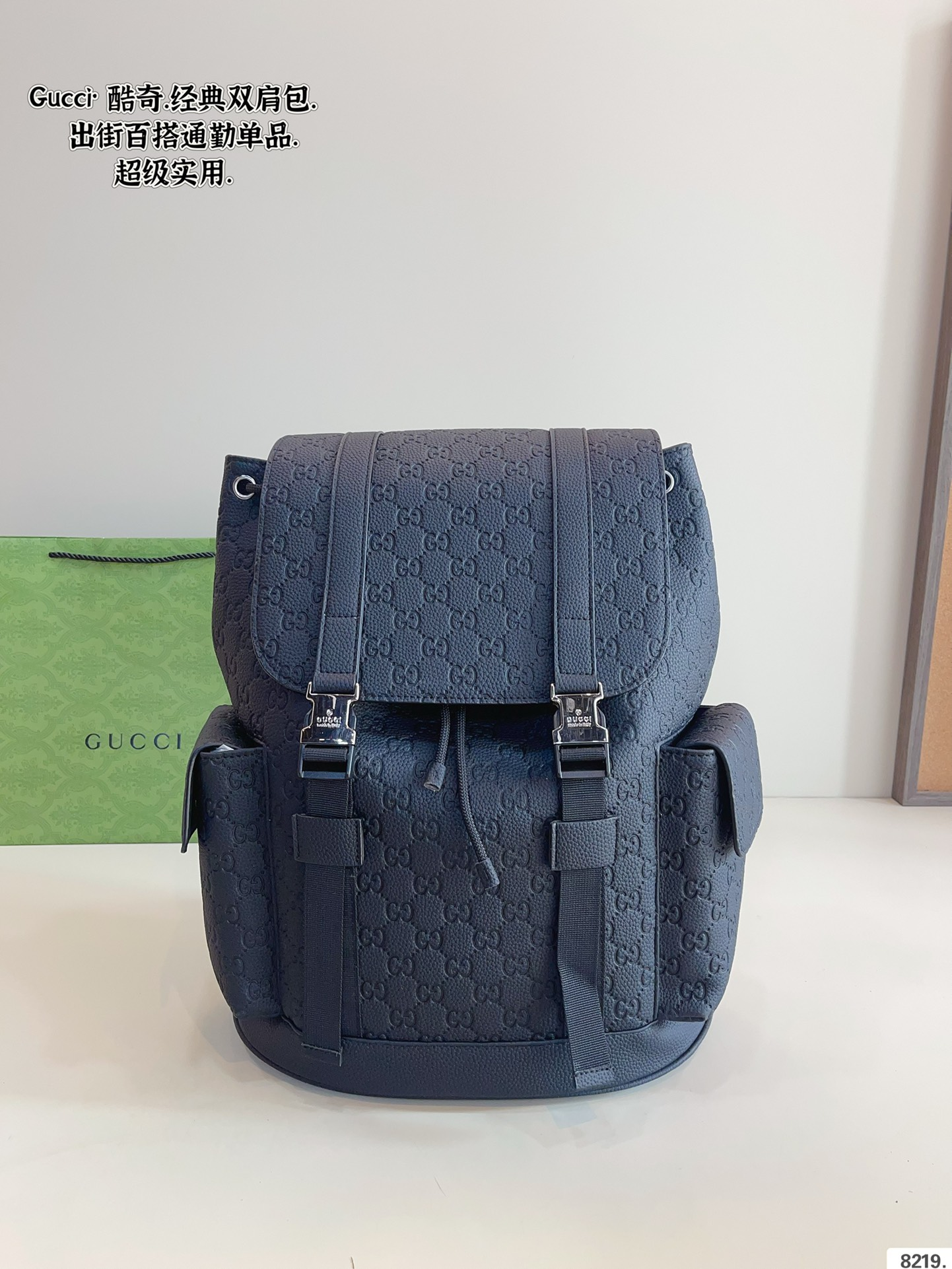 Gucci Backpacks GG Monogram Backpack — *005