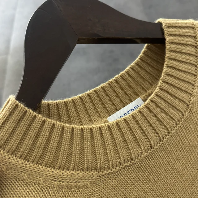 Burberry Knitwear Equestrian Knight stand-collar half-zip sweater product detail image 24