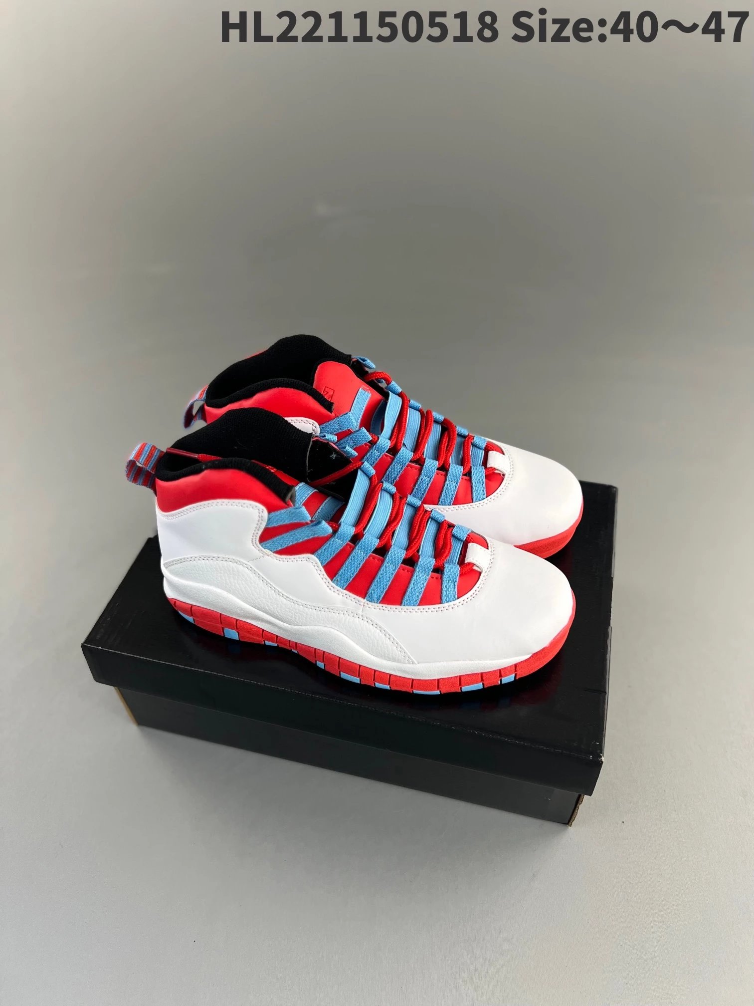 Unbranded Sneakers High-Top Lace-Up Basketball — 4