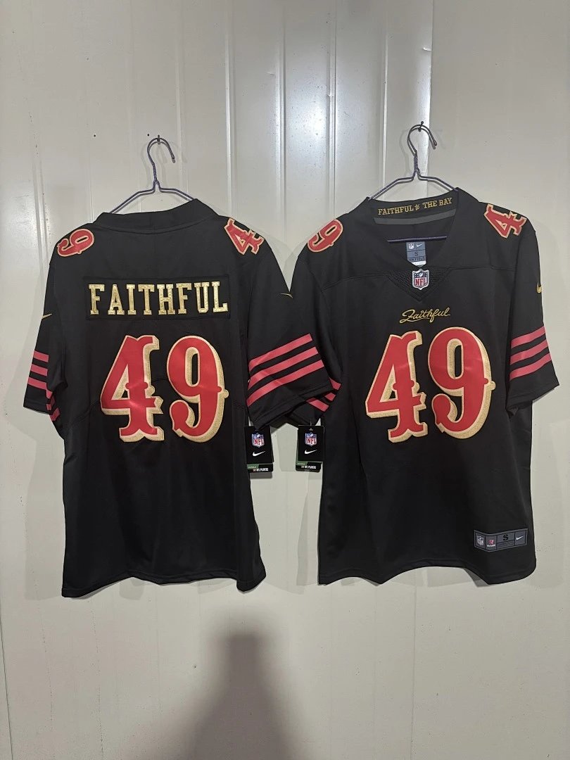 NFL Football Jerseys San Francisco 49ers Player Jersey — *032
