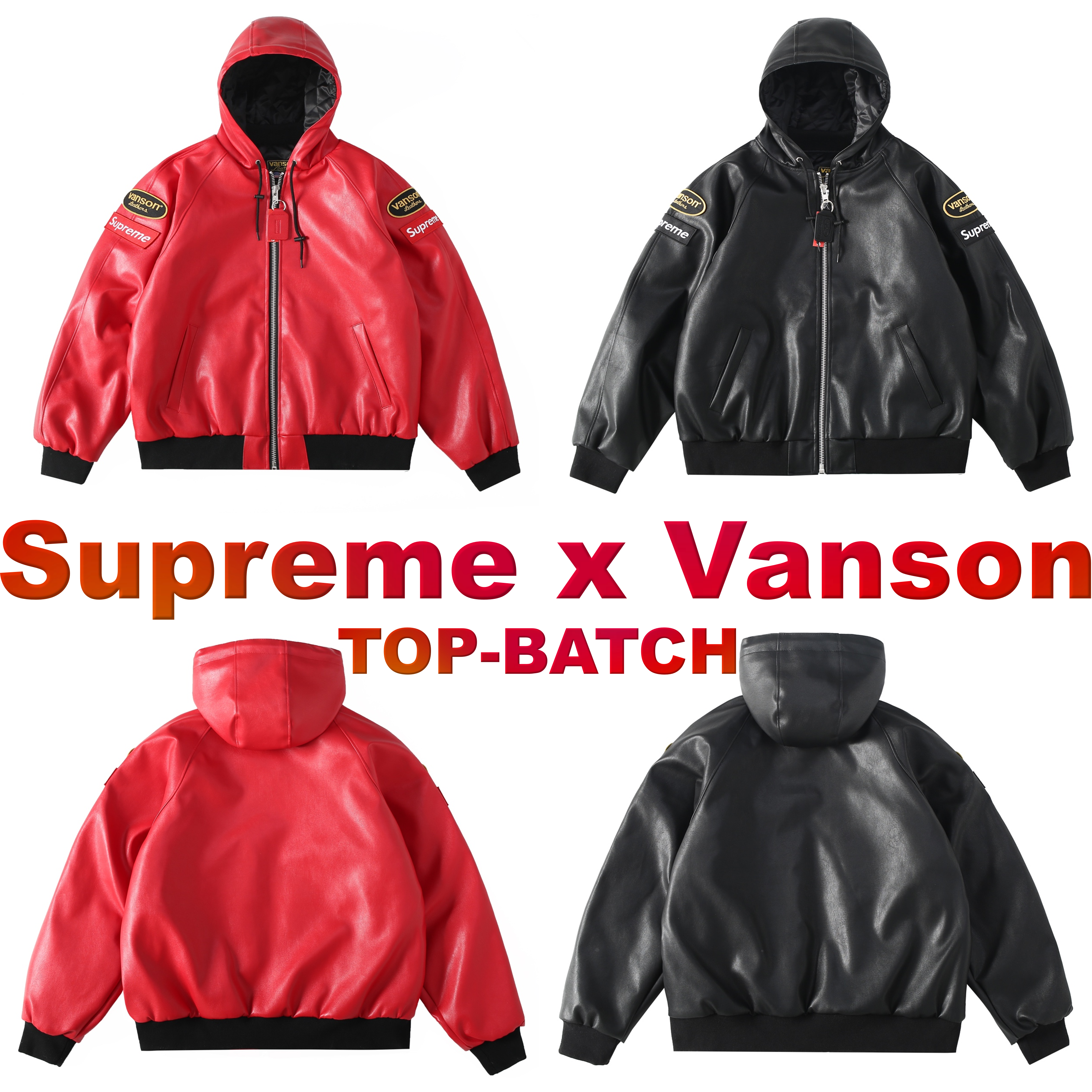 Supreme x Vanson Leathers FW24 Jacket