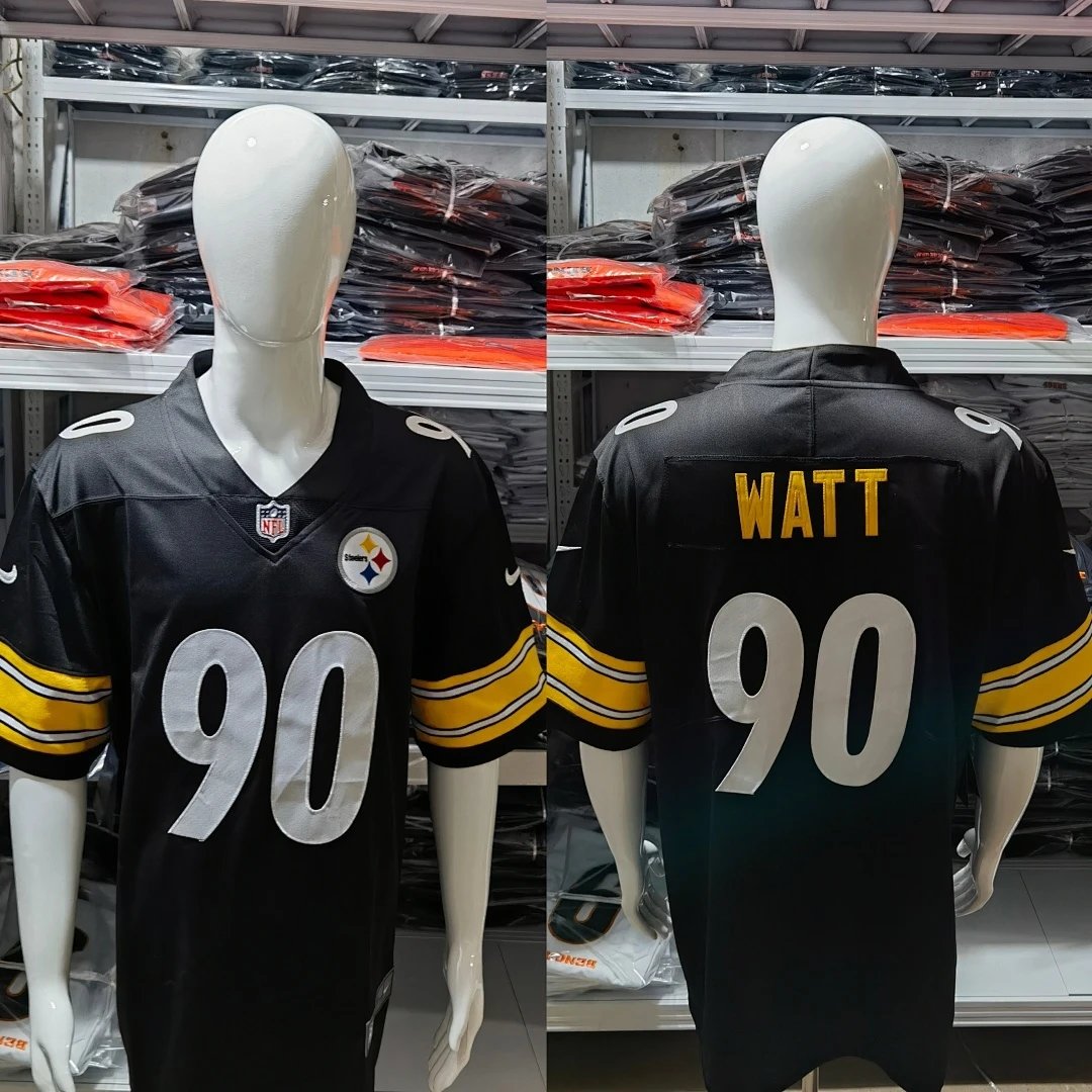 NFL Football Jerseys Pittsburgh Steelers Player Number Jersey — *040
