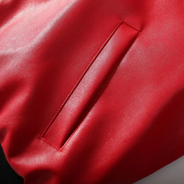 Vanson Leathers Jackets Supreme collaboration hooded leather jacket product detail image 18