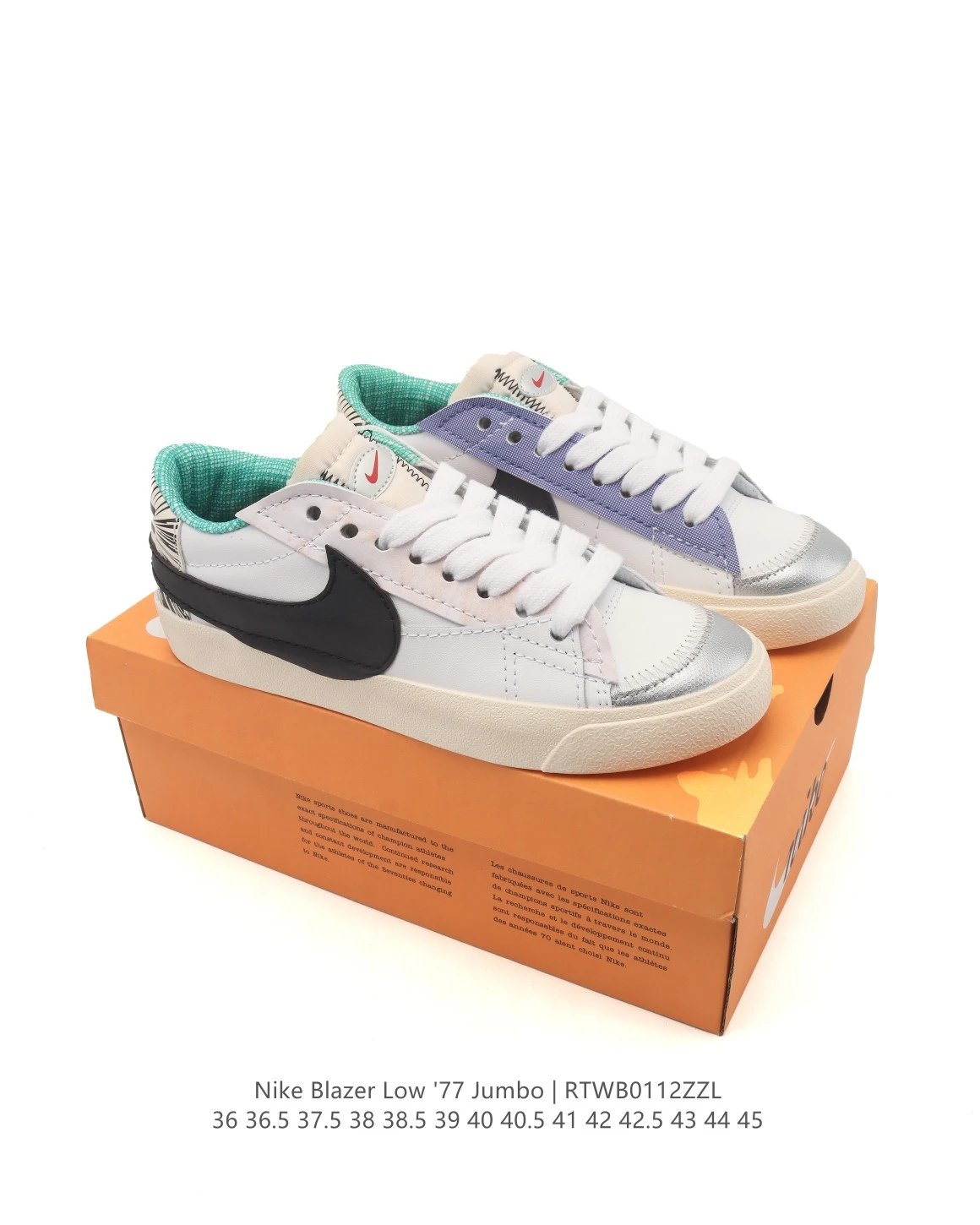 Nike Sneakers Blazer Low '77 Jumbo — 2