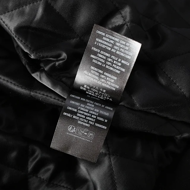 Vanson Leathers Jackets Supreme collaboration hooded leather jacket product detail image 9