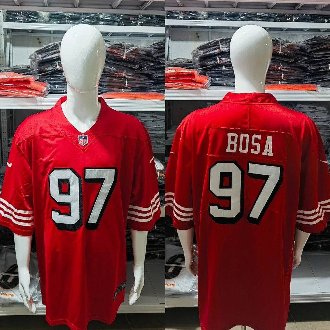 Nike San Francisco 49ers player football jersey — *034