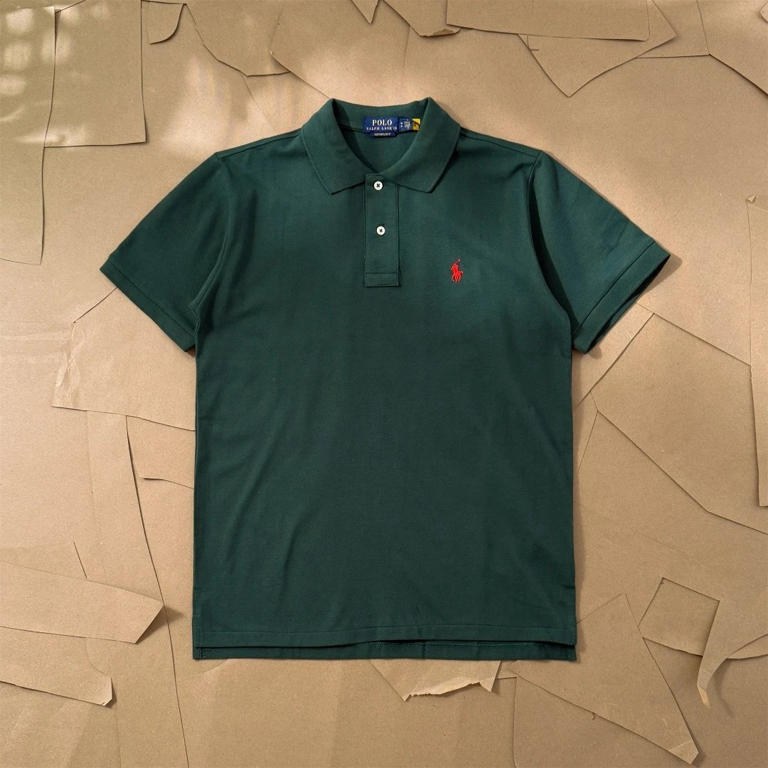 Polo Ralph Lauren Shirts Short-sleeve mesh shirt with embroidered Pony — *014