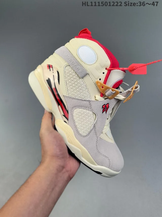 Jordan Sneakers Air 8 Retro x SoleFly FJ2850-107 product detail image 1