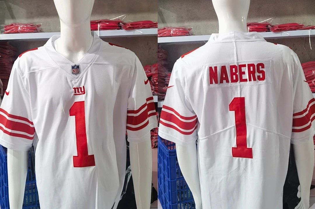 NFL Football Jerseys New York Giants Numbered Jersey — *015